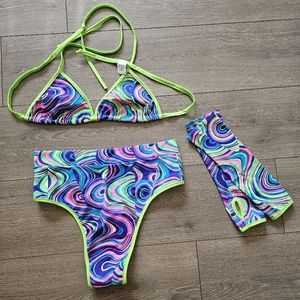 iHeartRaves Neon Swirl Rave Set